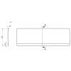 106293 polysan couvert nika panel celny 130x52cm 72852