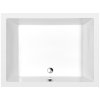 Polysan, DEEP cadă de duș adâncă dreptunghi 120x90x26cm, alb, 72383