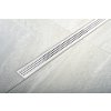 Polysan, canal de duș INDY cu grătar din oțel inoxidabil, superflow, DN50, 910x122x65 mm, 73661