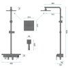 Rea Bravo, set de dus h-1050, auriu lucios, REA-P4120