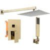 Rea Fenix ​​​​- set de duș ascuns + cutie, auriu, REA-P8401