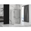 Cabină de duș Rea Fold N2 cu ușă rabatabilă 110 (uşă) x 110 (uşă), sticlă transparentă de 6 mm, profil cromat, KPL-07460