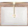 Chiuveta blat Rea Inga 51x35 cm, alb, REA-U1022