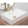 Chiuveta blat Rea Inga 51x35 cm, alb, REA-U1022