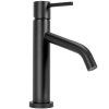 Rea Level, robinet chiuveta h-215, negru mat, REA-B2046