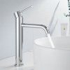 Rea Lungo, baterie chiuveta inalta h-280, crom, REA-B4104