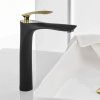 Rea Orbit, baterie chiuveta inalta, negru - auriu, REA-B2055