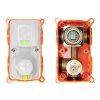 Rea Oval, set de duș ascuns + BOX, auriu strălucitor, REA-P8466