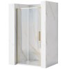 Rea Rapid Slide, usa de dus culisanta 1300 x 1950 mm, sticla transparenta 6 mm, profil auriu, REA-K5615