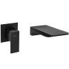 Rea Sonic, robinet de chiuvetă ascuns, negru mat, REA-B0690