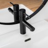 Rea Tess, robinet pentru chiuvetă, negru mat, REA-B8881