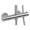 Rea Vincent, set de dus cu robinet termostatic si cap de ploaie 25 cm, nichel mat, REA-P6603