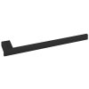 Sapho, suport pentru prosoape BELLA pe partea laterală a dulapului 400x25x70mm, negru mat, FA311B