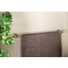 Sapho, suport pentru prosoape DIAMOND 600x70mm, bronz, 1318-09
