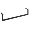 Sapho, HANG suport prosop sub chiuveta 460x98mm, negru mat, HG460