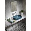 Sapho, chiuveta ceramica blat INFINITY OVAL, 55x36 cm, alb mat, 10NF65055-2L