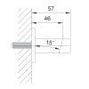 112290 sapho jumper drziak sprchy chrom jm470