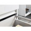 Sapho, Set de baie ODETTA 70, alb, KSET-055