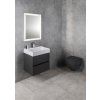Sapho, Set de baie ODETTA 70, alb, KSET-055