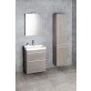 Sapho, Set baie SITIA 80, alb mat, KSET-033