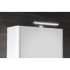 Sapho, galerie LUCIE cu iluminare LED, 65x70x17cm, alb, LU065-0030
