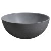 Sapho, Chiuvetă de blat din beton MINOR, diametru 26 cm, gri, MR26017