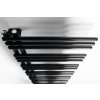 Sapho, element de încălzire POSEIDON 550x1340mm, negru mat, PS513B
