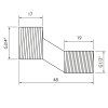 91809 sapho sada etazek 1 2 x 3 4 par et654