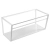 Sapho, SKA Construcție sub chiuvetă/sub blat 900x400x460mm, mat alb, cu raft MDF alb, SKA113