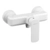 Sapho, baterie de duș SPY de perete, alb mat, PY11/14