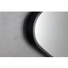 Sapho, oglinda STEN in cadru 80x51cm, negru mat, NA380