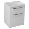 Sapho, dulap pentru lavoar THEIA 56,4x70x44,2cm, 2x sertare, alb (TH060), TH060-3030