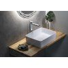 Sapho, chiuveta THIN blat 50x37 cm, alb mat, WN321