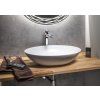 Sapho, chiuveta THIN blat 60x40 cm, mat alb, WN893