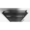 Sapho, element de încălzire electric TONDI-E, drept, 600x970 mm, 400W, negru mat, DE466T