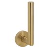 Sapho, suport pentru hârtie igienică de rezervă X-ROUND GOLD, auriu mat, XR701GB