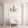 Toollight - Candelabru de cristal Glamour APP765, Aur, OSW-08485