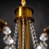 Toollight - Candelabru de cristal Glamour APP765, Aur, OSW-08485