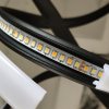 Toollight - Lampă suspendată cu LED APP823-CP + telecomandă, neagră, OSW-06661
