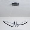 Toollight - Lampă suspendată cu LED APP823-CP + telecomandă, neagră, OSW-06661