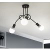 Toollight Paradise, plafoniera 3xE27 392227, negru, OSW-04009