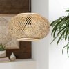 Toollight, plafoniera în stil Boho 1xE27 APP1247-1CP, natural, OSW-01410