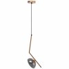 Toollight, lampă suspendată 1xG9 APP1086-1CP, gri auriu, OSW-00682