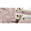 Tutumi Diamond, pătură de pluș 220x200cm, roz deschis, KOC-04111
