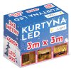 Tutumi, cortină LED 300 diode 3x3m GL2001, lumină albă caldă, CHR-00316