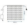 Tutumi, LED cortina 304 diode 3x3m Telecomanda GL2000, CHR-06004