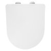 Sapho, scaun de toaletă PACO, SLIM Soft Close, Easy Take, alb, PCS1012