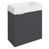 Sapho, dulap lavoar LATUS IV 49,5x50x25cm, antracit mat, LT410-3434