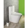 Sapho, bol combinat WC PACO CLEANWASH, robinet integrat și spray pentru bideu, jos/spate, alb, PC1012RX
