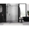 Mexen Exo, usa cu 1 canat pentru deschidere 155x200 cm, sticla transparenta 6 mm, profil negru, 819-155-000-70-00